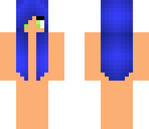 blue hair skin base request skin base