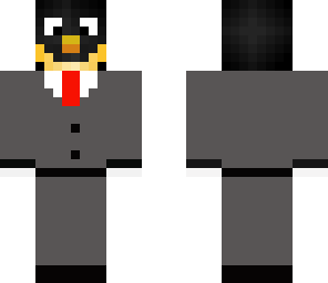 penguin in a suit