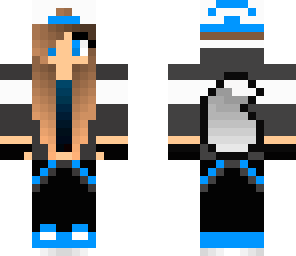 blue wolf girl