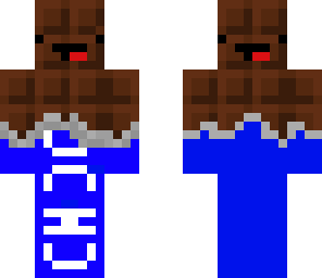 blue chocolate bar