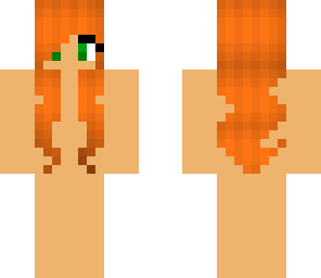 orange-red hair girl base