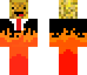 flaming potato