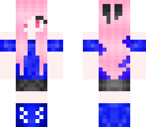 pink haired girl