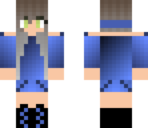 blue girl