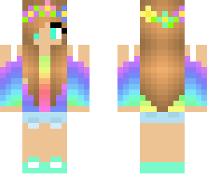 rainbow girl