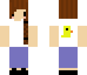 chibi duck girl