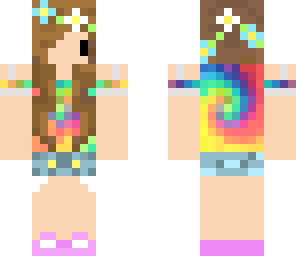 tie die girl