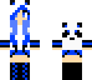 blue panda bear
