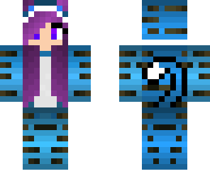 blue cat hoodie