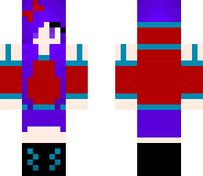 purple girl