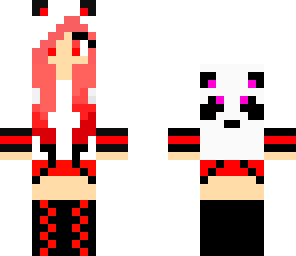 red panda girl