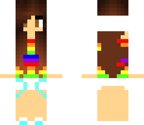 rainbow girl