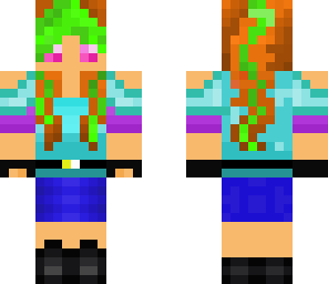 punk teen girl