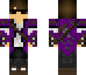 pruple traveler with sunglasses