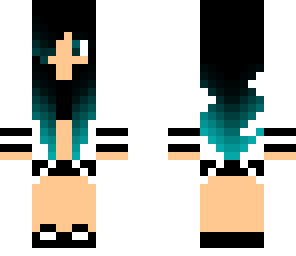 water blue hair