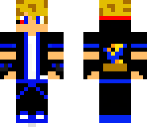 blue fire guy