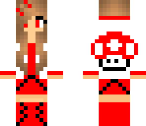 mushroom girl