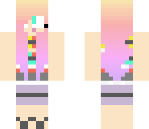 pastel hair and outfit fixed