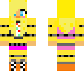 toy chica human