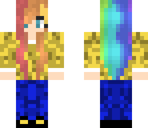rainbow girl