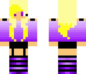 purple girl