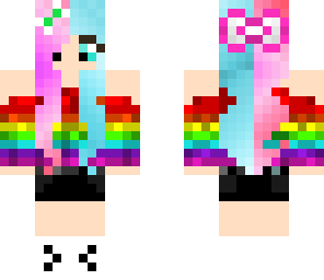 crazy rainbow marmarmia style