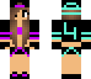 puple girl awesome 