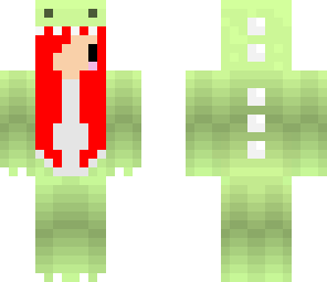 green chibi girl