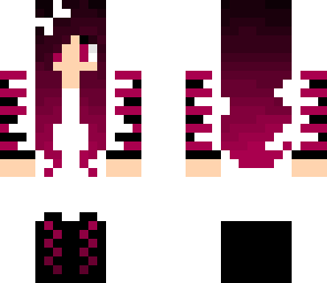 the pink girl