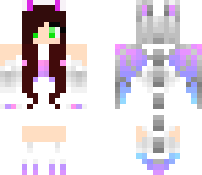 brown haired dragon girl