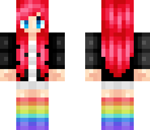 rainbow girl
