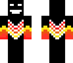 creepy flame guy