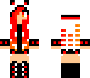 fire hair girl