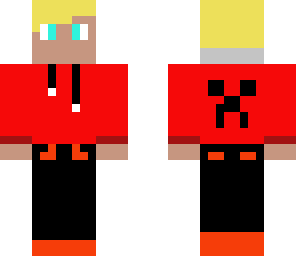 blonde guy with creeper shirt