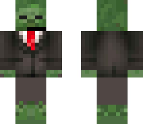zobie with suit