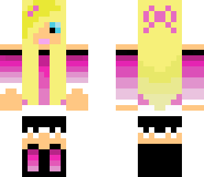 new pink and blond chick