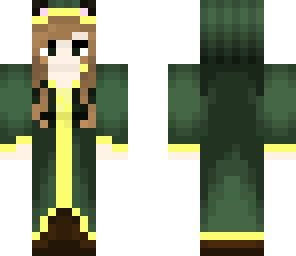wizardly panda girl