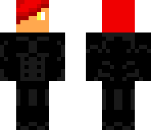 black suit