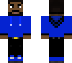 black man in hoodie