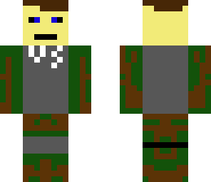 flake-jacket soldier