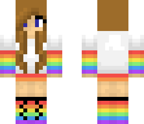 rainbow girl