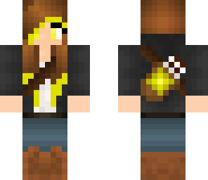 yellow ish archer girl