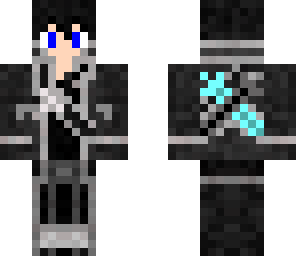 kirito with blue eyes