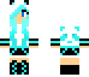 cute panda girl
