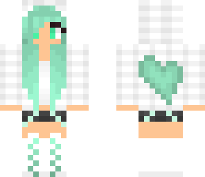 mint valentine girl