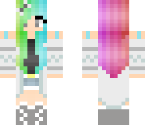 rainbow girl
