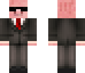 pig in suit
