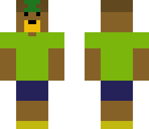 bear with turtle on head