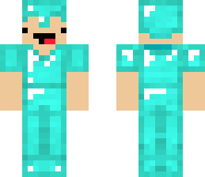 derp with diamond armour