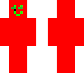 scery red man